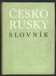 Česko ruský slovník - náhled