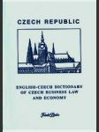 English-czech dictionary of czech business law and economy - náhled