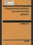 Programování počítačů pro ekonomické aplikace - náhled