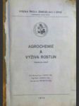 Agrochemie a výživa rostlin - návody do cvičení - náhled