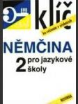 Němčina pro jazykové školy 2 klíč - náhled