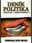 Deník politika - zvolte mě... a budete brečet! - náhled