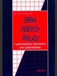 Sbírka řešených příkladů z podvojného účetnictví pro podnikatele - náhled