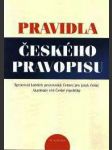 Pravidla českého pravopisu - náhled