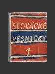 Slovácké pěsničky 1 - náhled