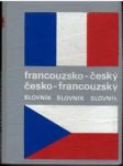 Francouzsko-český česko-francouzský slovník (malý formát) - náhled