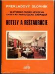 Hotely a reštaurácie Prekladový slovník (väčší formát) - náhled