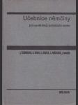 Učebnice Němčiny pro vysoké školy technického směru - náhled