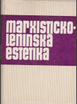 Marxisticko- leninská estetika - náhled