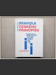 Akademická pravidla českého pravopisu  - náhled