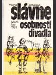 Slávne osobnosti divadla - náhled