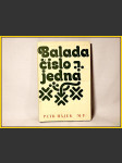 Balada číslo jedna  - náhled