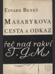 Masarykova cesta a odkaz - náhled