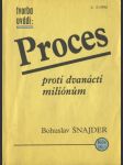 Proces proti dvanácti milionům - náhled