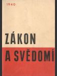 Zákon a svědomí - náhled