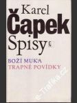 Spisy, Boží muka, Trapné povídky - náhled