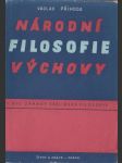 Národní filosofie výchovy - náhled