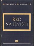 Řeč na jevišti - náhled