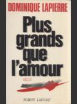 Plus grands que l´amour - náhled