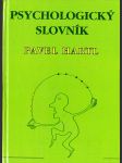 Psychologický slovník - náhled