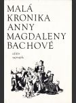 Malá kronika Anny Magdaleny Bachové - náhled