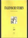 Italienische studien Jahreszeitschrift - náhled