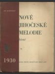 Nové jihočeské melodie - náhled