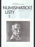 Numismatické listy 3/1993 - náhled