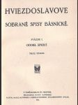 Hviezdoslavové sebrané spisy básnické 1. - náhled