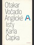 Anglické listy Karla Čapka - náhled