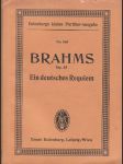 Brahms Ein deutsches Reguiem - náhled