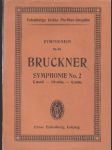 Bruckner Symphonie No. 2 - náhled