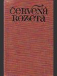 Červená rozeta - náhled