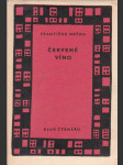 Červené víno - náhled