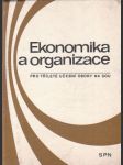 Ekonomika a organizace pro tříleté učební obory na sou - náhled