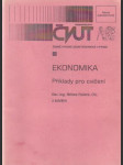 ČVUT - ekonomika - příklady pro cvičení - náhled