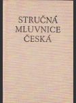 Stručná mluvnice česká - náhled