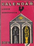 Kalendář lidove demokracie 1976 - náhled