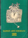 Kalendář lidove demokracie 1982 - náhled