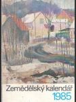 Zemědělský kalendář 1985 - náhled