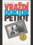 Vraždí doktor Petiot - náhled