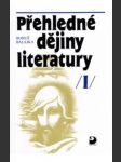 Přehledné dějiny literatury i. - náhled