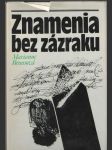 Znamenia bez zázraku - náhled