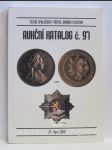 Aukční katalog č. 97 - Česká společnost přátel drobné plastiky: 24. říjen 2009 - náhled