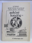 Aukčný katalóg č. 2: 27. November 1977, Martin - Slovenská numizmatická spoločnosť, pobočka Kremnica-Rožumberok - náhled