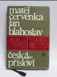 Česká přísloví - náhled