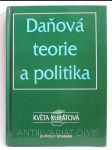 Daňová teorie a politika - náhled