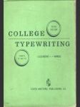 College Typewriting - Parts II.and III. - náhled