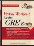 Verbal Workout for the Gre Exam (veľký formát) - náhled