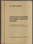 Anglicko slovenský, slovensko anglický slovník z knihovníctva a... - náhled